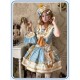 Twin Bears Antique Navy Bear Low Waist OP and Set(2nd Pre-Order/3 Colours/Full Payment Without Shipping)